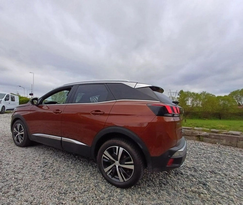 Peugeot 3008 cena 86900 przebieg: 87151, rok produkcji 2019 z Kisielice małe 56